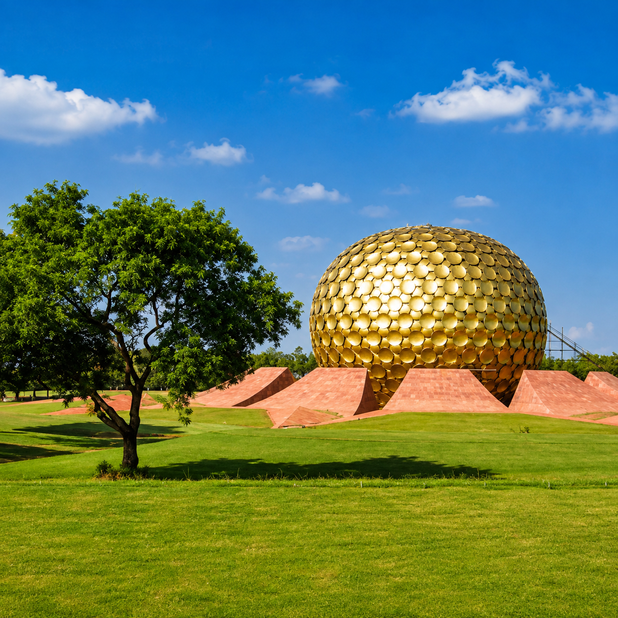 Matrimandir View Point
